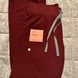 FIGS MEDIUM PETITE EUC BURGUNDY